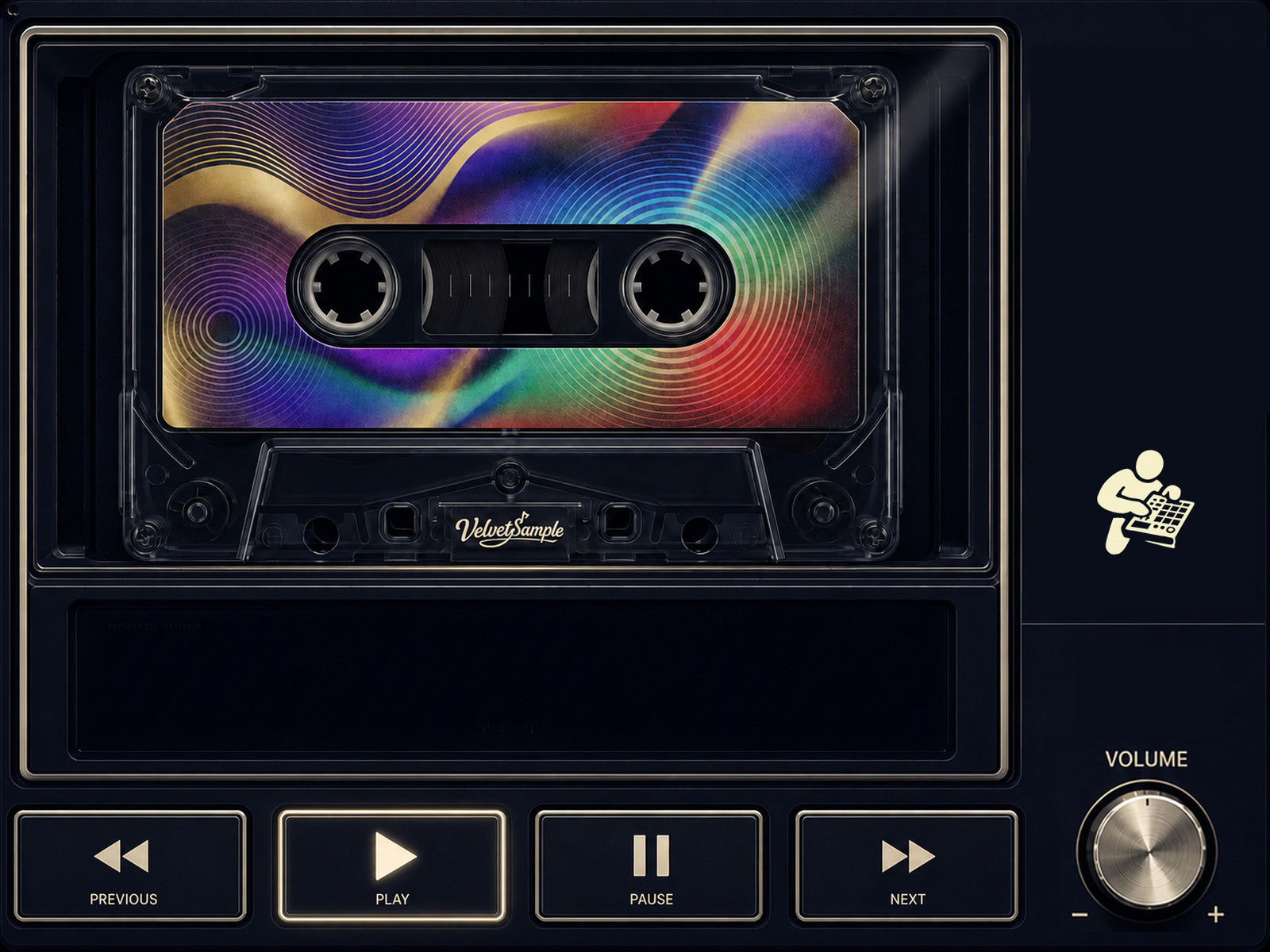Velvet Sample cassette preview player